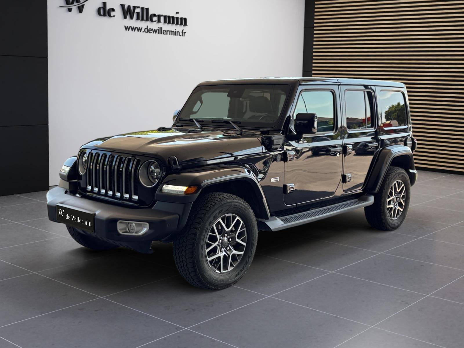 Photo JEEP WRANGLER Wrangler Unlimited 4xe 2.0 l T 380 ch PHEV 4x4 BVA8